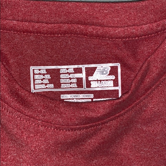 New Balance Long Sleeve running T Shirt XXL - Picture 2 of 2